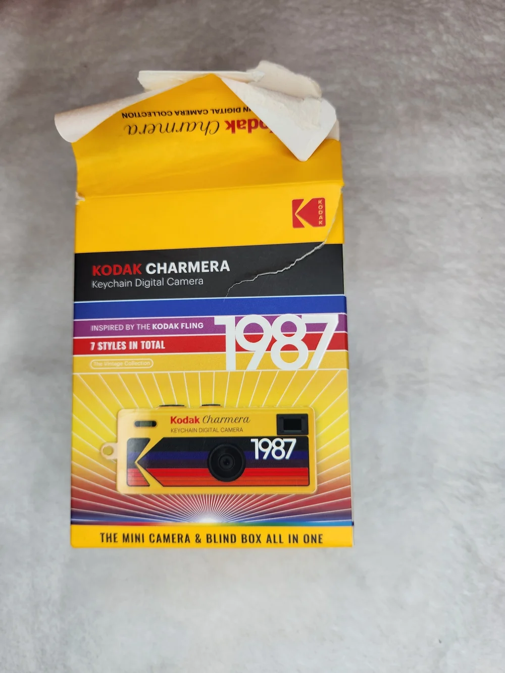Kodak Charmera Keychain Digital Camera - Red